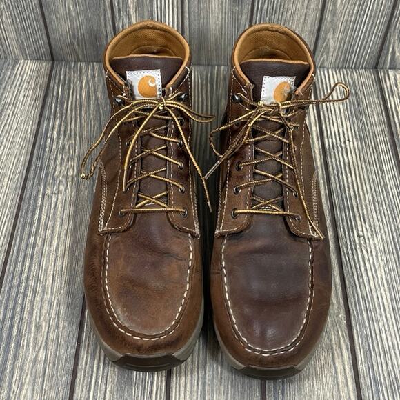 Carhartt Men Wedge Moc Toe Chukka Boots 12 Oxford‎ Work Casual CH446 Waterproof main image 8